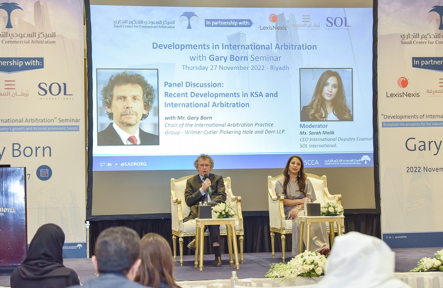 المحكم الدولي غاري بورن: المركز يسهم في النهوض بالتحكيم التجاري في الشرق الأوسط