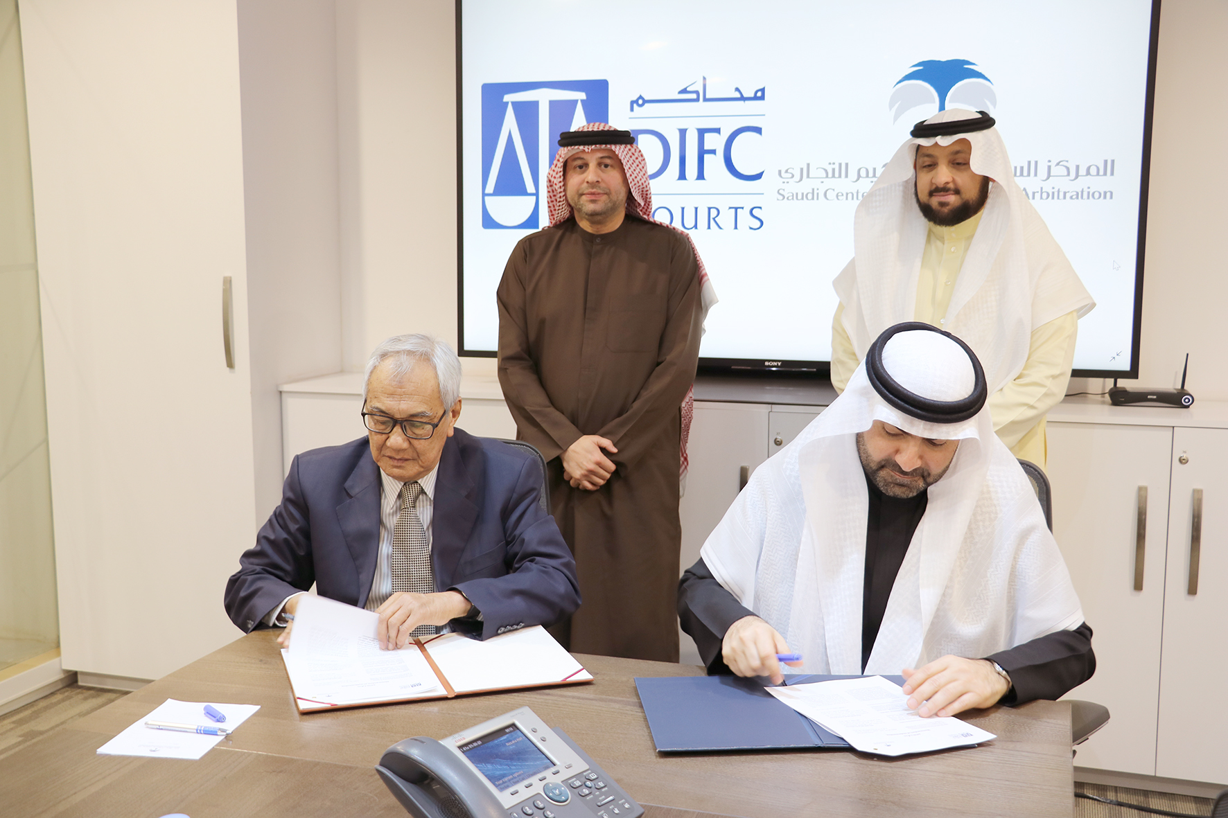 Strategic partnership between SCCA and DIFC Courts to advance the institutional arbitration industry in the region Strategic partnership between SCCA and DIFC Courts to advance the institutional arbitration industry in the region